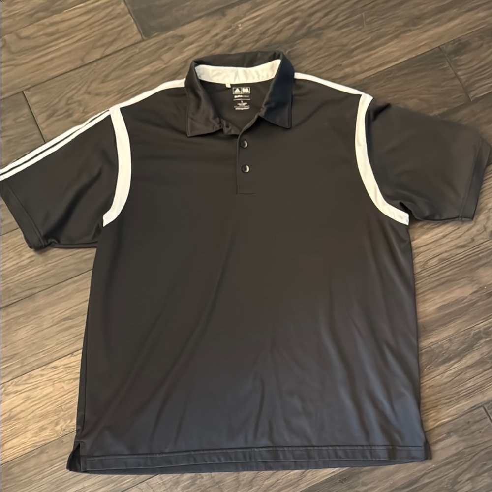 Adidas clima cool Men's Black Polo Shirt